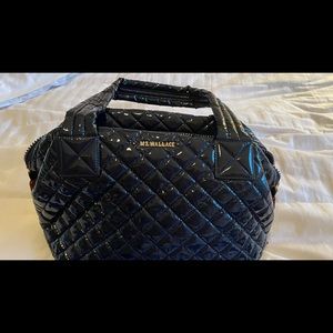 MZ Wallace Navy/Dawn Lacquer Tote